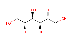 mannitol Molecular Structure